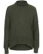 Topshop Cocoon Sweat - Lyst