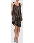 Tony Cohen Short Dress - Lyst
