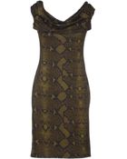 Balmain Knee-Length Dress - Lyst