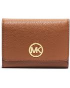 Michael Kors Michael Fulton Medium Trifold Wallet - Lyst