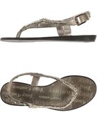 Juicy Couture Thong Sandal - Lyst