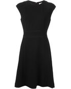 Tory Burch Contrast Seam Dress - Lyst