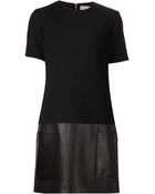 Jason Wu Crepe Contrast Hem Dress - Lyst