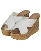 Topshop Workit Wedge Sandals - Lyst