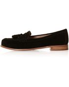 Topshop Laverne Tassle Loafers - Lyst