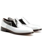 Marni Leather Slipon Loafers - Lyst