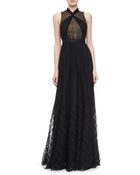 Jason Wu Sleeveless Pleated Draped Gown - Lyst