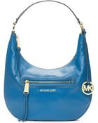 Michael Kors Michael Rhea Zip Medium Shoulder Bag - Lyst