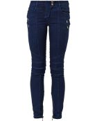 Balmain Ribbedpanel Midrise Skinny Jeans - Lyst