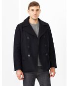 Gap Wool Peacoat - Lyst