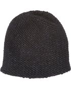 Anna Kula Knit Slouchy Hat - Lyst