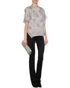 Prabal Gurung Embellished Window Pane Print Blouse - Lyst