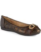 Anne Klein In Shape Flats - Lyst