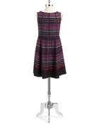 Anne Klein Plus Striped Dress - Lyst