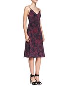 Andrew Marc X Richard Chai Sandwashprint Crepe De Chine Dress - Lyst