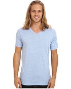 Volcom Mock Twist S/S V-Neck Tee - Lyst