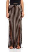 Free People Striped Maxi Skirt - Lyst