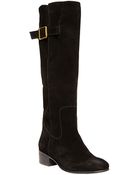 Steve Madden Loren Suede Boots - Lyst