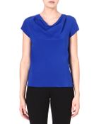 Etro Cowl-neck Silk Top - Lyst