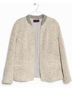 Violeta By Mango Bouclé Wool-Blend Jacket - Lyst