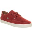 Lacoste Sevrin Suede Trainers - For Men - Lyst