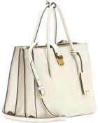 Miu Miu Leather Tote - Lyst