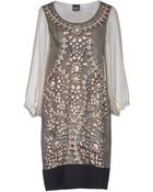 Pf Paola Frani Short Dress - Lyst