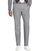 Brooks Brothers Grey Herringbone Chinos - Lyst