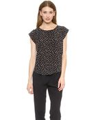 Joie Rancher B Top - Caviar With Blush - Lyst