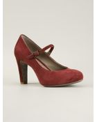 Roberto Del Carlo Mary Jane Pumps - Lyst
