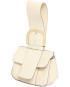Stella McCartney Faux Nappa Leather Clutch - Lyst