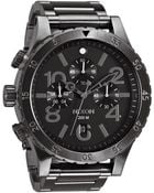Nixon Stainless Steel Chronograph Watch - Lyst
