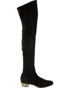 Casadei Thigh High Boots - Lyst