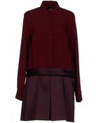 Victoria, Victoria Beckham Short Dress - Lyst