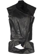 Haider Ackermann Leather Outerwear - Lyst
