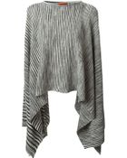 Missoni Zig Zag Pattern Cape - Lyst
