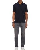 James Perse Sueded Jersey Polo - Lyst