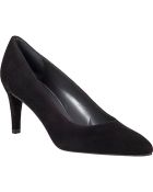 Stuart Weitzman Mimi Pump Black Suede - Lyst