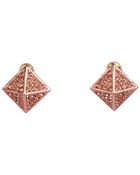 Metropark Rhinestone Pyramid Stud - Lyst