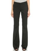 Rachel Zoe Meredith Tuxedo Stripe Flare Pants - Black - Lyst