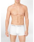 Calvin Klein Cotton Stretch 3-Pack Low Rise Trunk - Lyst