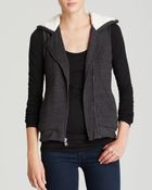 Splendid Vest - Faux Sherpa - Lyst