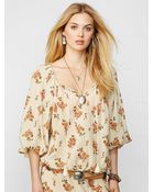 Denim & Supply Ralph Lauren Floral Boho Top - Lyst