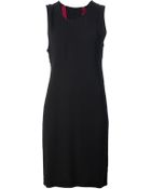 Ann Demeulemeester Ribbon Detail Dress - Lyst