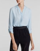 Elie Tahari Anabella Silk Blouse - Lyst