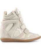 Isabel Marant 'Bekett' Hi-Top Sneakers - Lyst