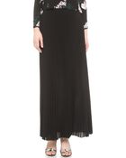 Sea Pleated Maxi Skirt - Black - Lyst