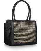 Calvin Klein Nicole Woven City Gusset Tote - Lyst