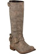 Nine West Moto Riding Boots Riding Boots - Lyst