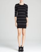 French Connection Sweater Dress - Fair Isle Stripe Knit - Lyst